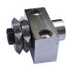 star shape bush hammer head roller