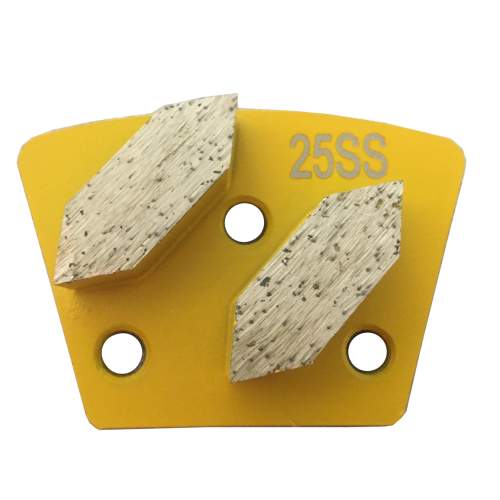 6mm screw hole trapezoid grinding pad