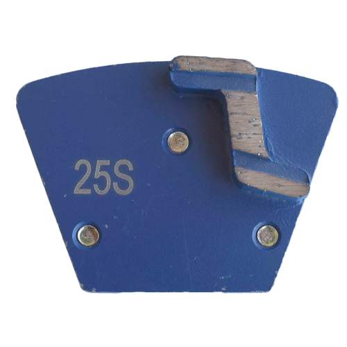 m6 screw hole trapezoid metal grinding pad