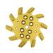10 inch pcd grinding disc for Edco